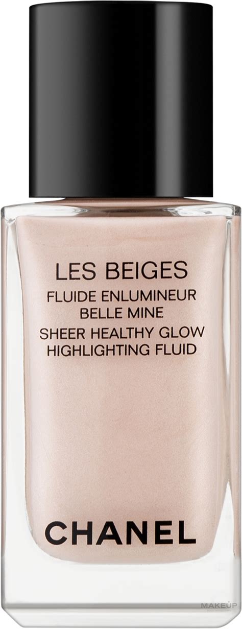 rozswietlacz chanel|LES BEIGES HIGHLIGHTING FLUID Rozświetlacz we fluidzie.